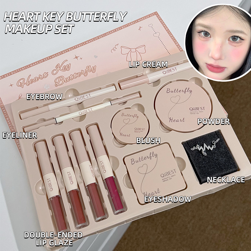 Beauty Book Makeup Kit - صندوق هدايا المكياج على شكل فراشة