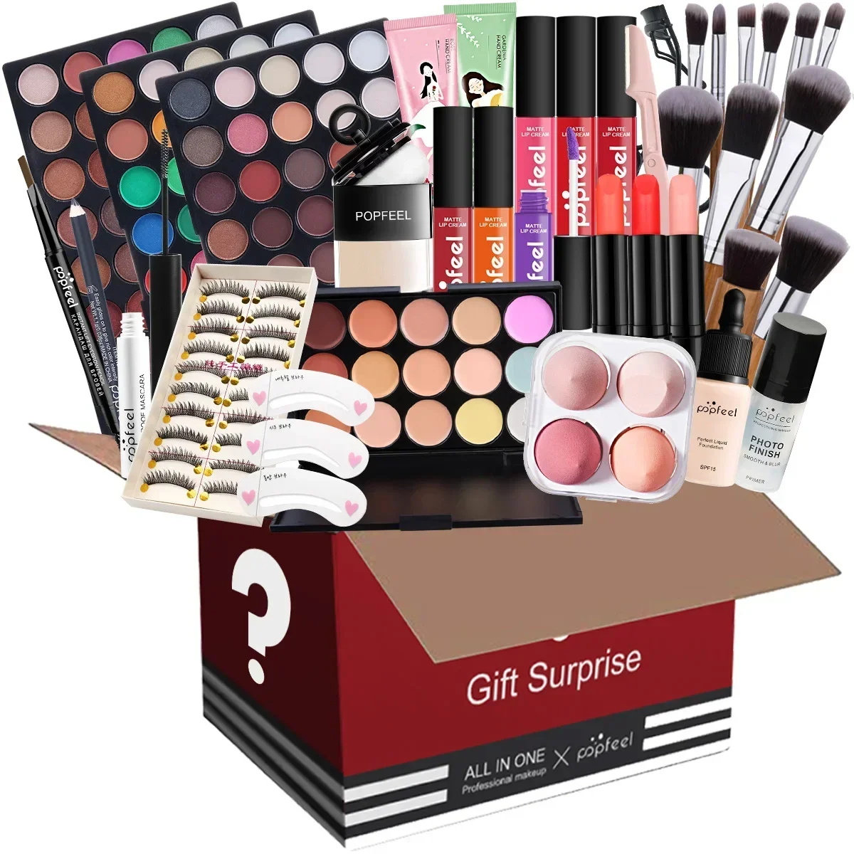 Beauty Book Makeup Kit - مجموعة هدايا مكياج الكل في واحد