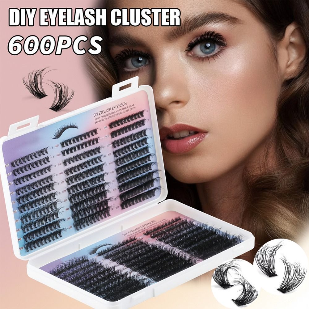 False Eyelashes Natural - رموش صناعية جديدة بتصميم طبيعي وخفيف،