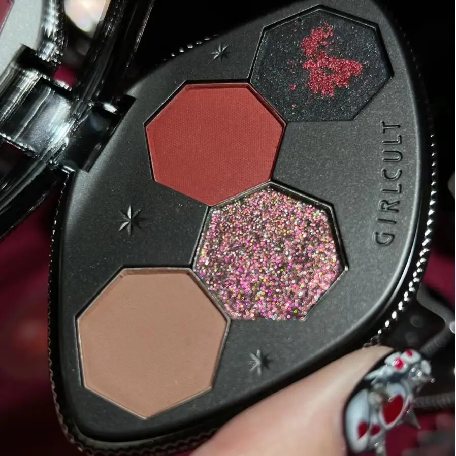 Beauty Book Makeup Kit - Girlcult-مجموعات مكياج نباتية ، لوحة ظلال
