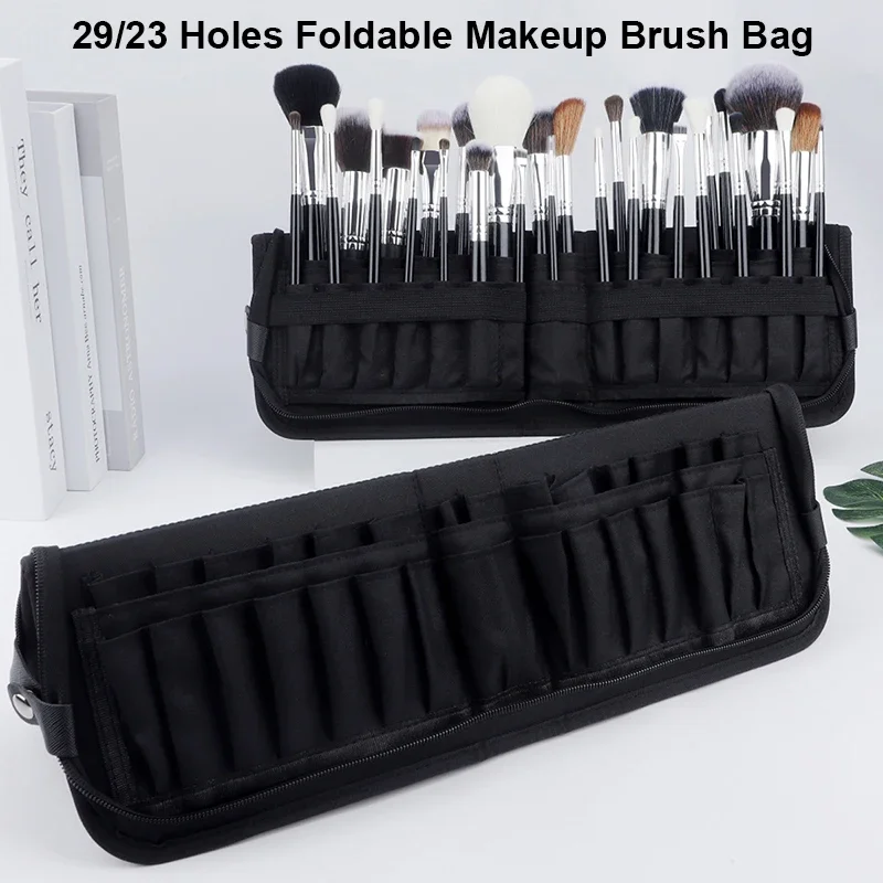 Beauty Makeup Case - 29/23 ثقوب طوي فرشاة للمكياج حقيبة