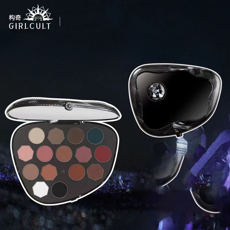 Beauty Book Makeup Kit - Girlcult-لوحة ظلال عيون غير لامعة ،
