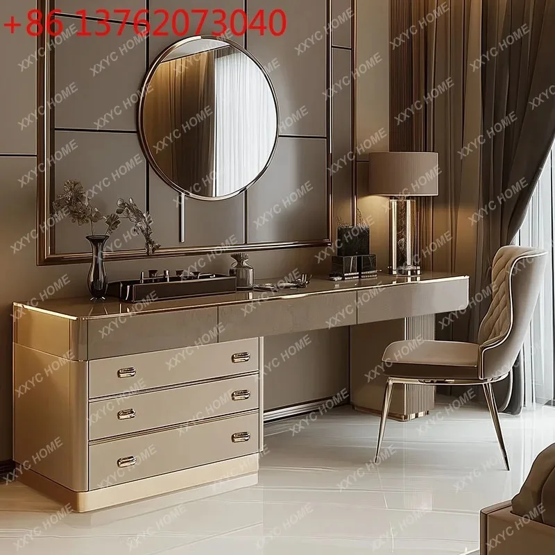طاولة زينة خشبية كاملة بتصميم  - مراجعة Beauty Makeup Vanity Set وسعره
