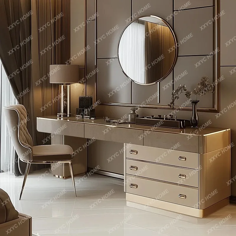 طاولة زينة خشبية كاملة بتصميم  - مراجعة Beauty Makeup Vanity Set وسعره