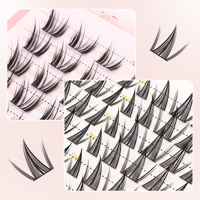 رموش صناعية طبيعية بـ 10 صفوف، - مراجعة False Eyelashes Natural وسعره