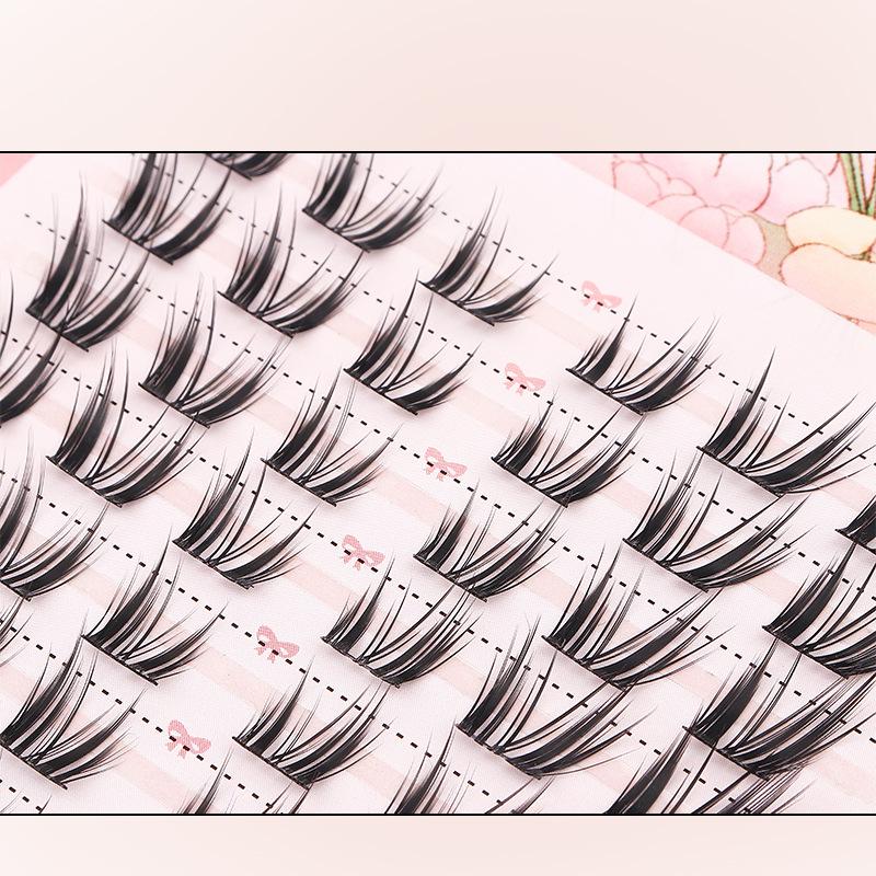 رموش صناعية طبيعية بـ 10 صفوف، - مراجعة False Eyelashes Natural وسعره