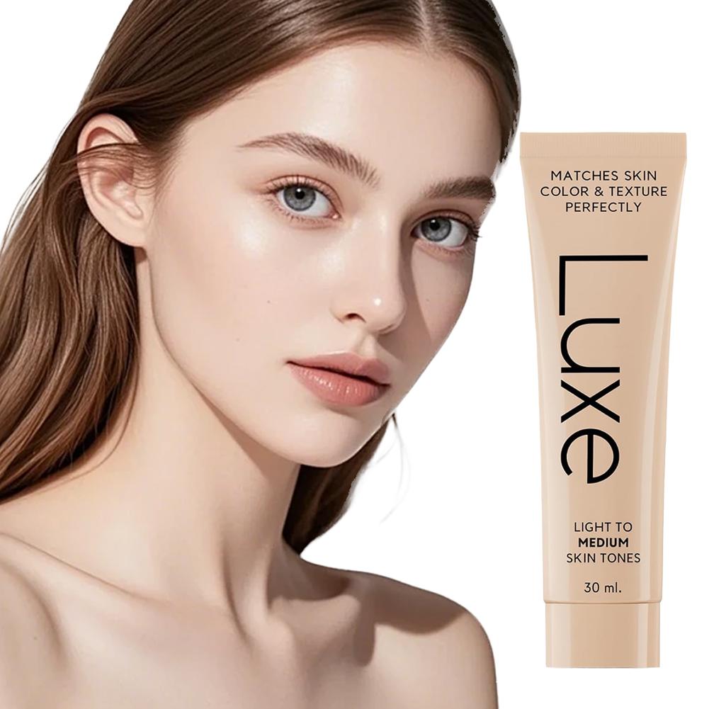كريم أساس سائل ذكي LUXE مع واق - مراجعة Beauty Natural Makeup وسعره