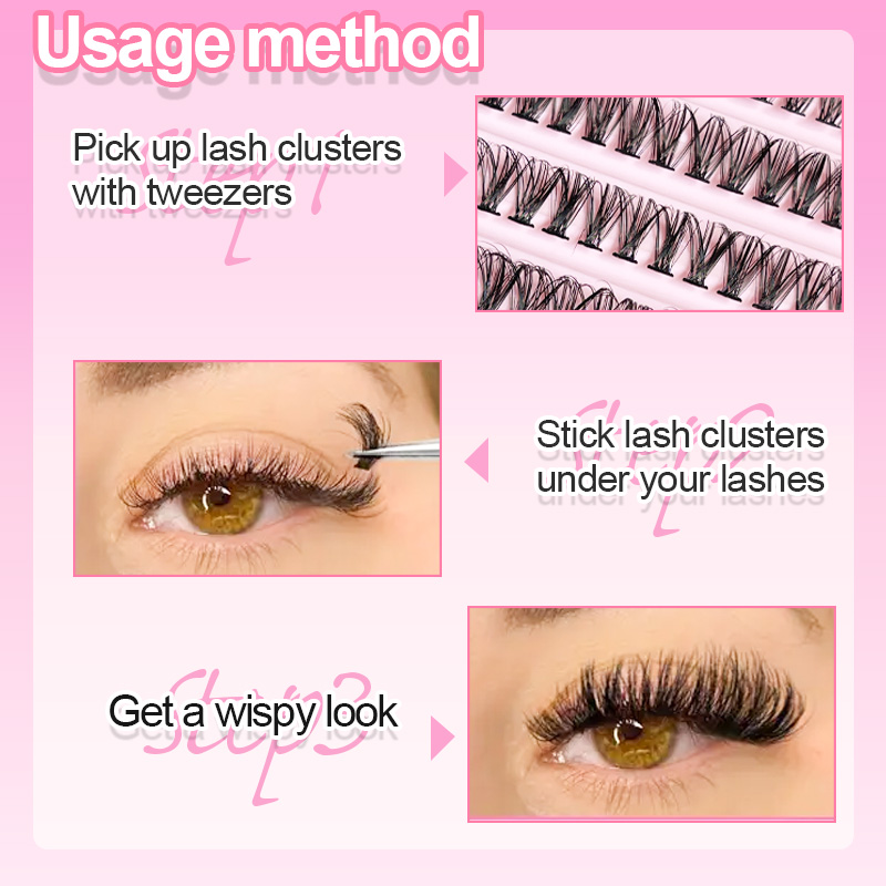 الفردية جلدة رمش tuft 8-16 ملل - مراجعة False Eyelashes Natural وسعره