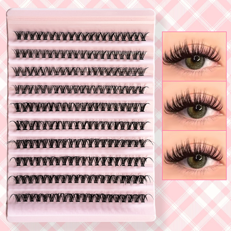 الفردية جلدة رمش tuft 8-16 ملل - مراجعة False Eyelashes Natural وسعره