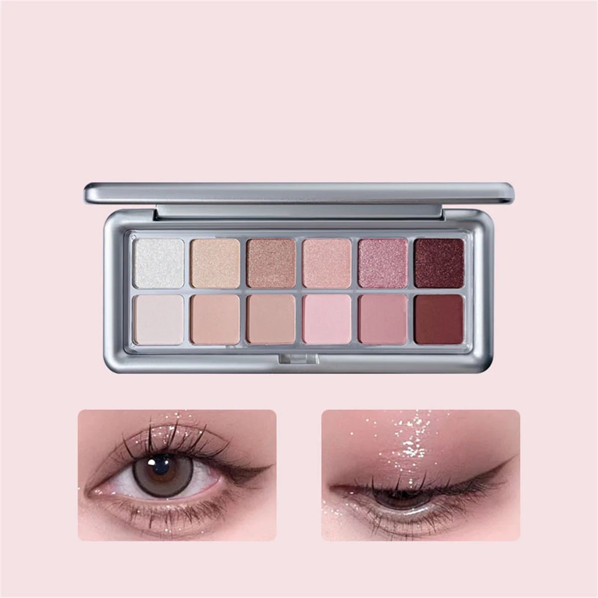 لوحة ظلال عيون مكونة من 12 لون - مراجعة Beauty Book Makeup Kit وسعره