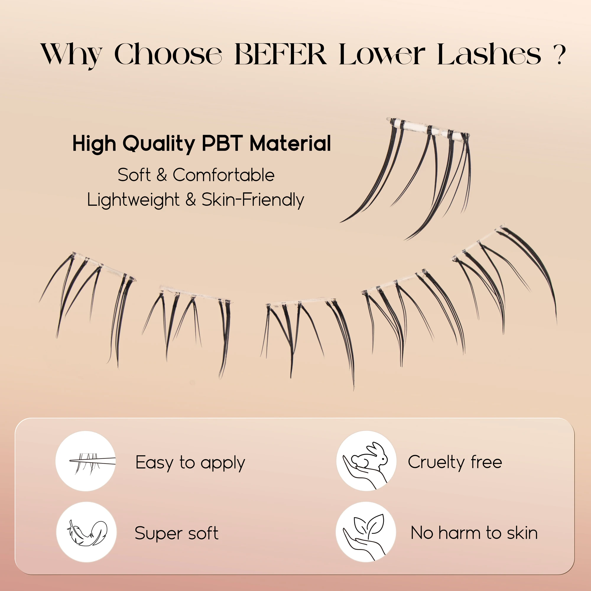 رموش سفلية طبيعية المظهر ذاتية - مراجعة False Eyelashes Natural وسعره