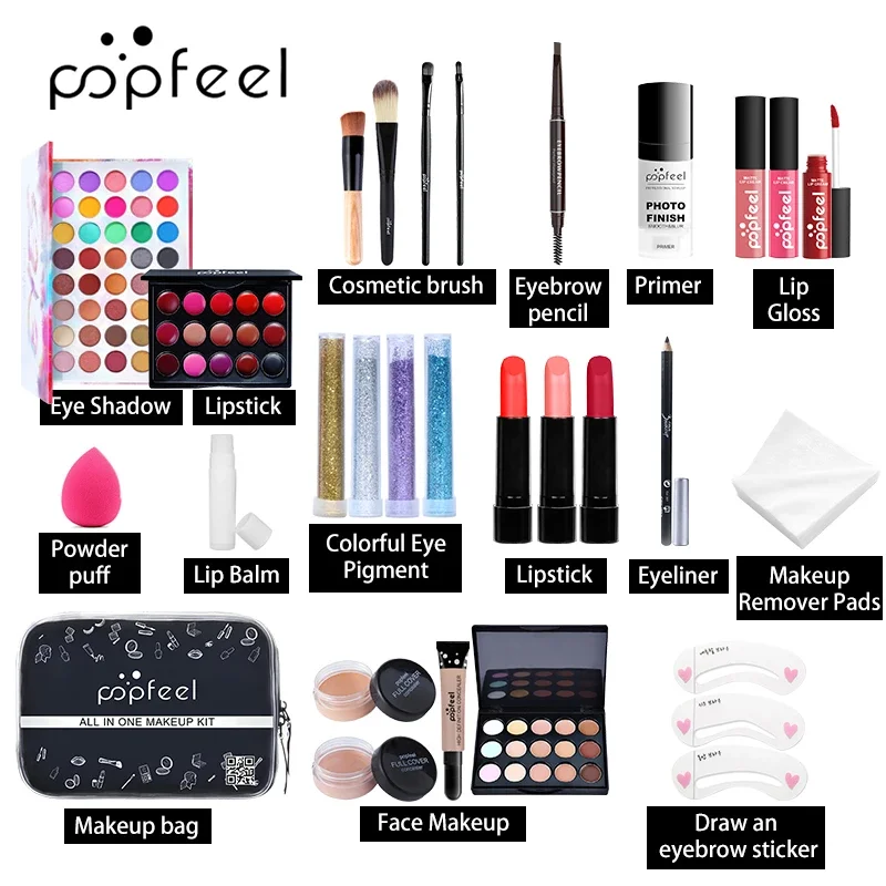 مجموعات المكياج ظلال العيون أح - مراجعة Beauty Book Makeup Kit وسعره