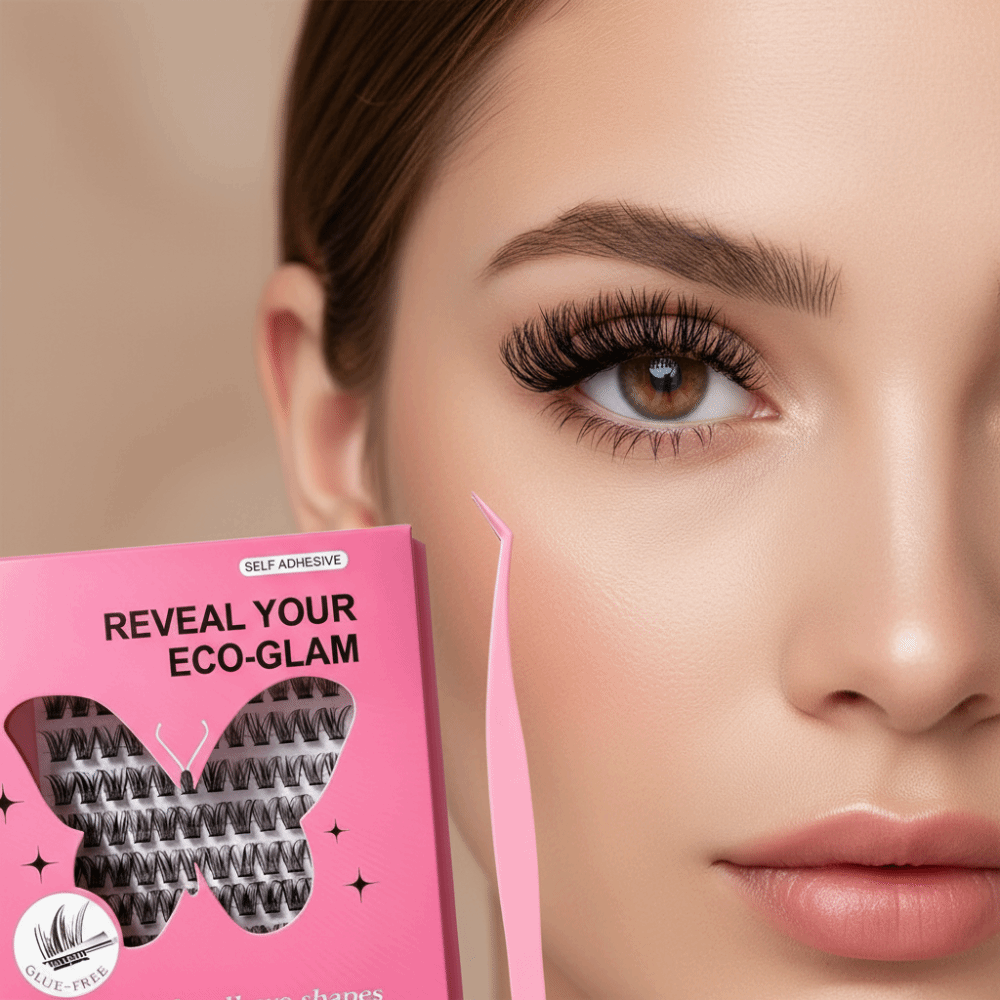 طقم تمديد الرموش بمظهر طبيعي ل - مراجعة False Eyelashes Natural وسعره
