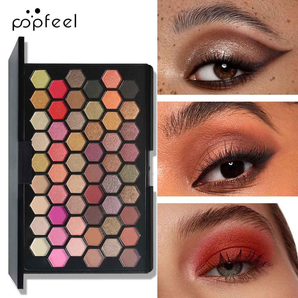باليت ظلال العيون من POPFEEL ب - مراجعة Beauty Book Makeup Kit وسعره