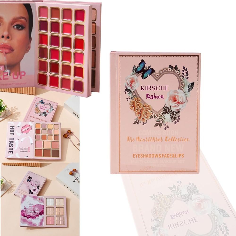 باليت مكياج جديد غير لامع على  - مراجعة Beauty Book Makeup Kit وسعره