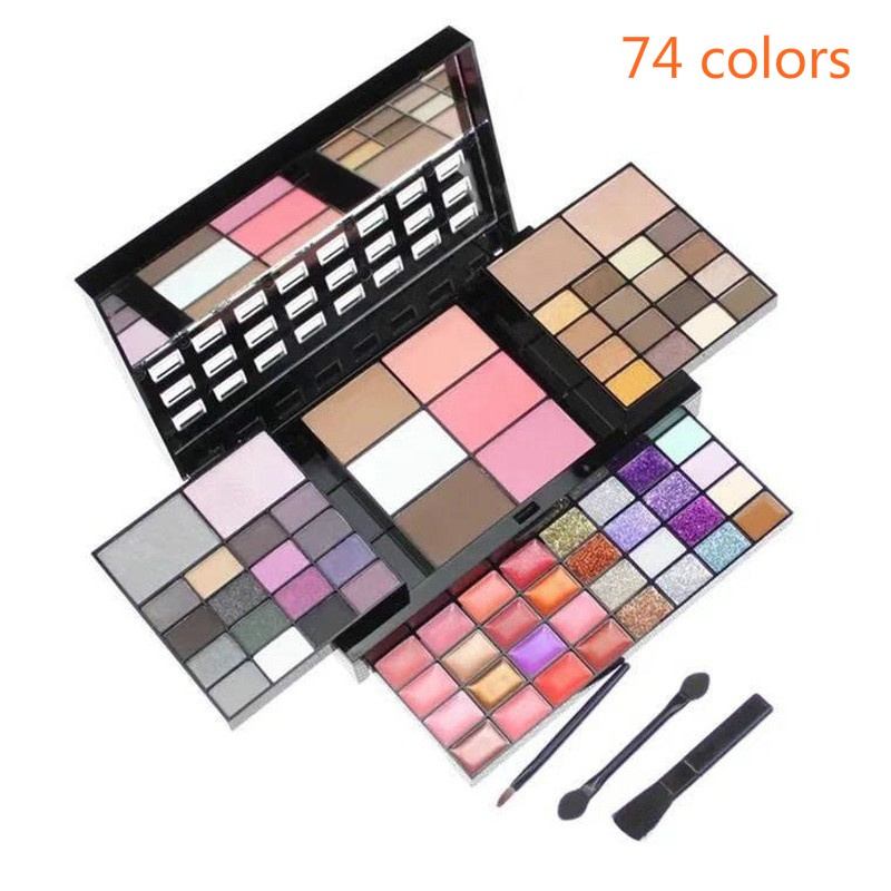 40/74/78 لون بريق عينيه لوحة م - مراجعة Beauty Book Makeup Kit وسعره