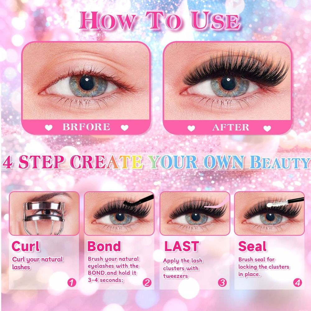 رموش صناعية بمظهر طبيعي، نمط خ - مراجعة False Eyelashes Natural وسعره