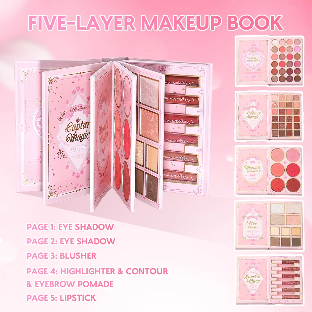 مجموعة مكياج كاملة من 5 طبقات، - مراجعة Beauty Book Makeup Kit وسعره