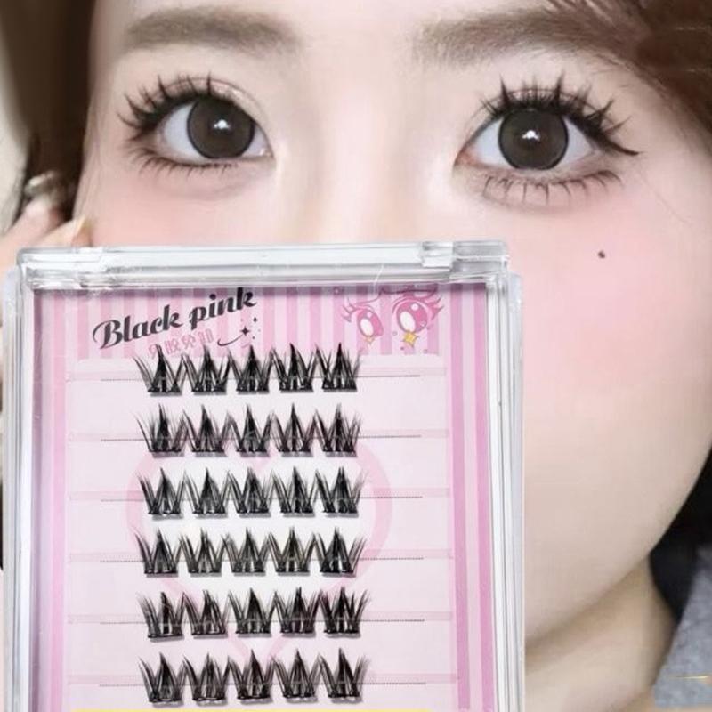 رموش صناعية مجزأة ذاتية التركي - مراجعة False Eyelashes Natural وسعره