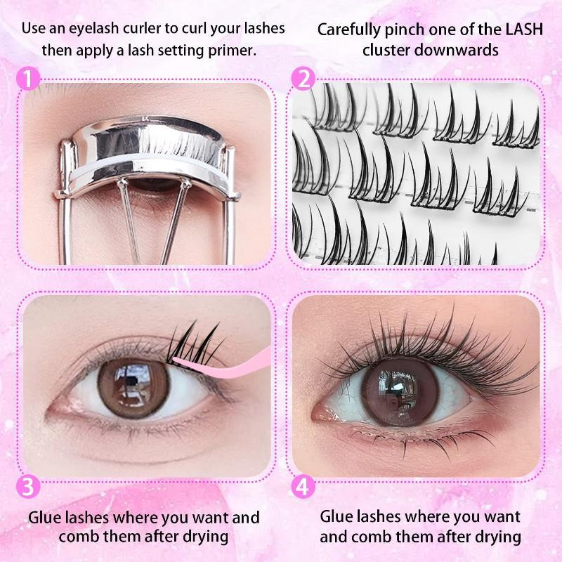 1 صندوق من الرموش الصناعية الط - مراجعة False Eyelashes Natural وسعره