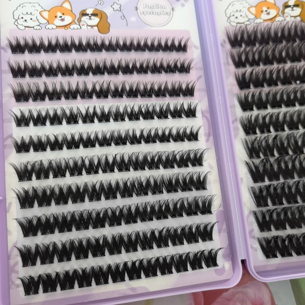 رموش صناعية كثيفة منحنية بـ 10 - مراجعة False Eyelashes Natural وسعره