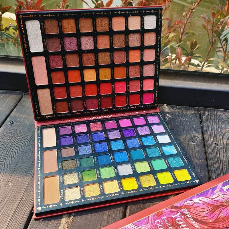 لوحة مكياج ظلال عيون غير لامع  - مراجعة Beauty Book Makeup Kit وسعره