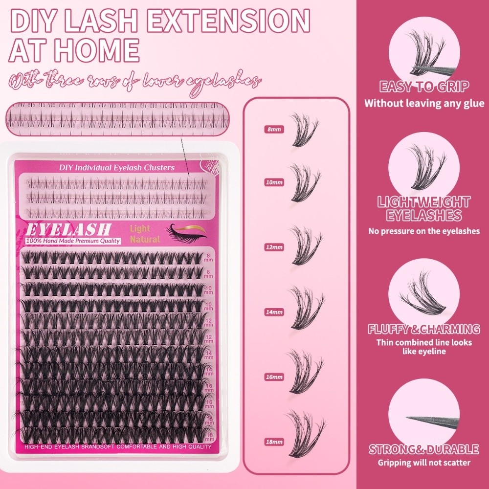 رموش صناعية طبيعية المظهر بطول - مراجعة False Eyelashes Natural وسعره
